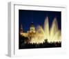 Fountain Montjuic, Barcelona-null-Framed Art Print