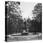 Fountain, Munich, Germany, C1900-Wurthle & Sons-Stretched Canvas