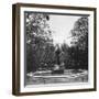 Fountain, Munich, Germany, C1900-Wurthle & Sons-Framed Photographic Print