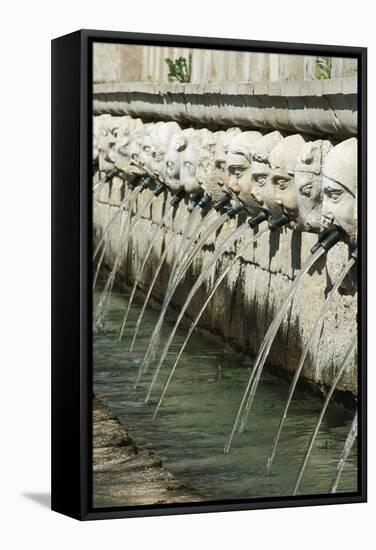 Fountain of 99 Spouts-null-Framed Stretched Canvas