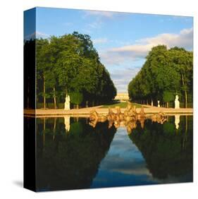 Fountain of Apollo Versailles-null-Stretched Canvas