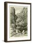 Fountain of Castalia, Mount Parnassus-null-Framed Giclee Print