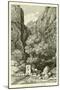 Fountain of Castalia, Mount Parnassus-null-Mounted Giclee Print