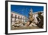 Fountain of Diana on the Tiny Island of Ortygia, UNESCO World Heritage Site, Syracuse-Martin Child-Framed Photographic Print