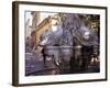 Fountain of Four Dolphins, Aix En Provence, Bouches Du Rhone, Provence, France-John Miller-Framed Photographic Print
