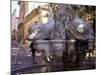 Fountain of Four Dolphins, Aix En Provence, Bouches Du Rhone, Provence, France-John Miller-Mounted Photographic Print