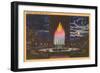 Fountain of Light, Atlantic City-null-Framed Art Print