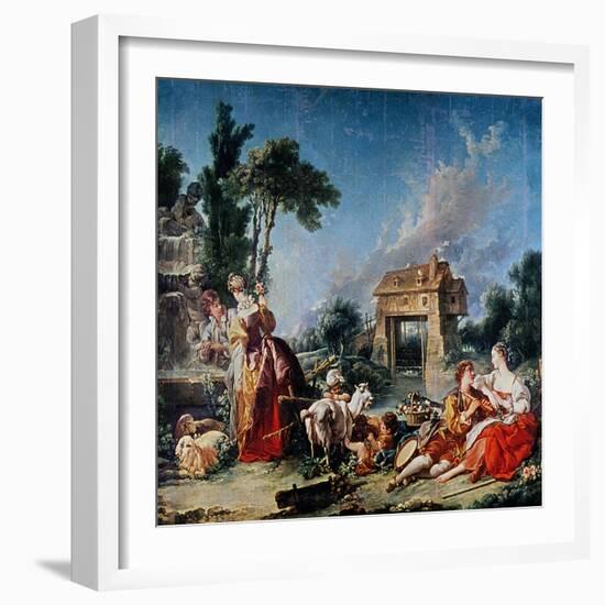 Fountain of Love, 1748-Francois Boucher-Framed Giclee Print