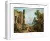 Fountain of Minerva, Rome, 1772-Hubert Robert-Framed Giclee Print