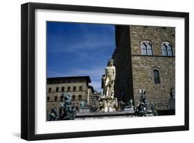 Fountain of Neptune, 1565-Bartolomeo Ammannati-Framed Giclee Print