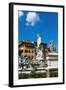 Fountain of Neptune (Biancone), Florence (Firenze), Tuscany, Italy, Europe-Nico Tondini-Framed Photographic Print