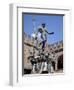 Fountain of Neptune, Piazza Del Nettuno, Bologna, Emilia Romagna, Italy, Europe-Frank Fell-Framed Photographic Print