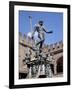 Fountain of Neptune, Piazza Del Nettuno, Bologna, Emilia Romagna, Italy, Europe-Frank Fell-Framed Photographic Print