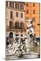 Fountain of Neptune, Piazza Navona, Rome, Lazio, Italy, Europe-Carlo Morucchio-Mounted Photographic Print