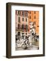 Fountain of Neptune, Piazza Navona, Rome, Lazio, Italy, Europe-Carlo Morucchio-Framed Photographic Print