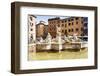 Fountain of Neptune, Piazza Navona, Rome, UNESCO World Heritage Site, Latium, Italy, Europe-Nico Tondini-Framed Photographic Print