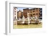 Fountain of Neptune, Piazza Navona, Rome, UNESCO World Heritage Site, Latium, Italy, Europe-Nico Tondini-Framed Photographic Print