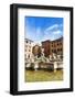 Fountain of Neptune, Piazza Navona, Rome, UNESCO World Heritage Site, Latium, Italy, Europe-Nico Tondini-Framed Photographic Print