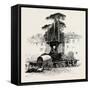 Fountain of Neptune, Rome and its Environs, Italy, 19th Century-null-Framed Stretched Canvas