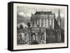 Fountain of the Archduke Albrecht, Vienna, Austria, 1873-null-Framed Stretched Canvas