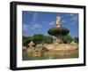 Fountain of the Bouches Du Rhone, Aix En Provence, Bouches Du Rhone, Provence, France, Europe-Michael Busselle-Framed Photographic Print