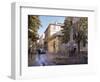 Fountain of the Four Dolphins, Aix-En-Provence, Bouches-Du-Rhone, Provence, France-John Miller-Framed Photographic Print