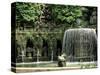 Fountain of the Oval (Ovato), Overlooked by Tiburtine Sibyl, Tivoli, Lazio, Italy-Nedra Westwater-Stretched Canvas