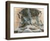 Fountain of the Tortoises, Rome, 1983-Glyn Morgan-Framed Giclee Print