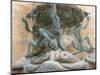 Fountain of the Tortoises, Rome, 1983-Glyn Morgan-Mounted Giclee Print