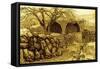 Fountain of the Virgin - Bible-James Jacques Joseph Tissot-Framed Stretched Canvas