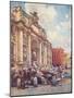 Fountain of Trevi, c1905-Alberto Pisa-Mounted Giclee Print