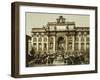 Fountain of Trevi, Rome, Italy, c.1890-c.1900-null-Framed Photographic Print