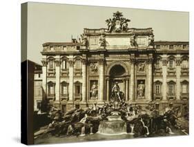 Fountain of Trevi, Rome, Italy, c.1890-c.1900-null-Stretched Canvas