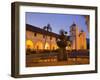 Fountain, Old Mission Santa Barbara, Santa Barbara, California-Richard Cummins-Framed Photographic Print