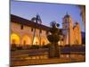 Fountain, Old Mission Santa Barbara, Santa Barbara, California-Richard Cummins-Mounted Photographic Print