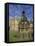 Fountain on the Grounds of Holyroodhouse Palace, Edinburgh, Scotland-Christopher Bettencourt-Framed Stretched Canvas