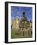 Fountain on the Grounds of Holyroodhouse Palace, Edinburgh, Scotland-Christopher Bettencourt-Framed Photographic Print