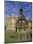 Fountain on the Grounds of Holyroodhouse Palace, Edinburgh, Scotland-Christopher Bettencourt-Mounted Photographic Print