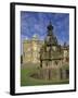 Fountain on the Grounds of Holyroodhouse Palace, Edinburgh, Scotland-Christopher Bettencourt-Framed Photographic Print