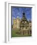 Fountain on the Grounds of Holyroodhouse Palace, Edinburgh, Scotland-Christopher Bettencourt-Framed Photographic Print