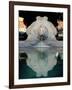 Fountain on the Lungotevere Aventino-Cesare Tallone-Framed Photographic Print