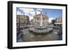 Fountain outside Old Town Opera House Svobody 28, Kiev, Ukraine, Europe-Jeremy Bright-Framed Photographic Print