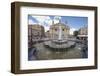 Fountain outside Old Town Opera House Svobody 28, Kiev, Ukraine, Europe-Jeremy Bright-Framed Photographic Print
