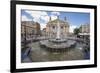 Fountain outside Old Town Opera House Svobody 28, Kiev, Ukraine, Europe-Jeremy Bright-Framed Photographic Print