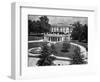 Fountain Outside White House-null-Framed Photographic Print