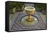 Fountain, Palais de la Bahia, Medina, Marrakesh, Morocco, North Africa, Africa-Jochen Schlenker-Framed Stretched Canvas