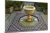 Fountain, Palais de la Bahia, Medina, Marrakesh, Morocco, North Africa, Africa-Jochen Schlenker-Mounted Photographic Print