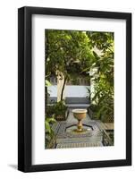 Fountain, Palais de la Bahia, Medina, Marrakesh, Morocco, North Africa, Africa-Jochen Schlenker-Framed Photographic Print