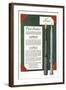 Fountain Pen and Pencil Advertisement-null-Framed Art Print