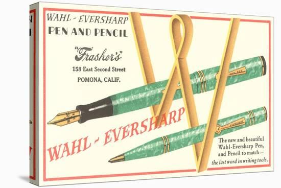 Fountain Pen and Pencil Set-null-Stretched Canvas